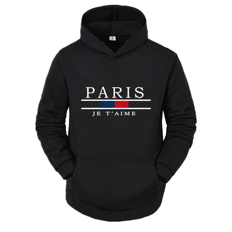 Sweat Imprimé à Col Montant - Style Chic - L’ÂME URBAINE LIFESTYLE