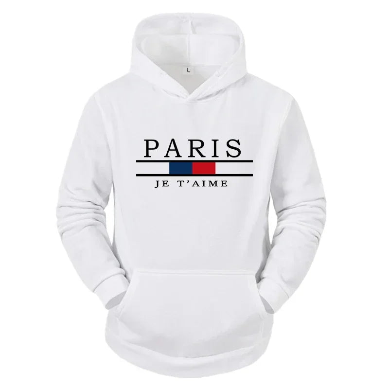 Sweat Imprimé à Col Montant - Style Chic - L’ÂME URBAINE LIFESTYLE
