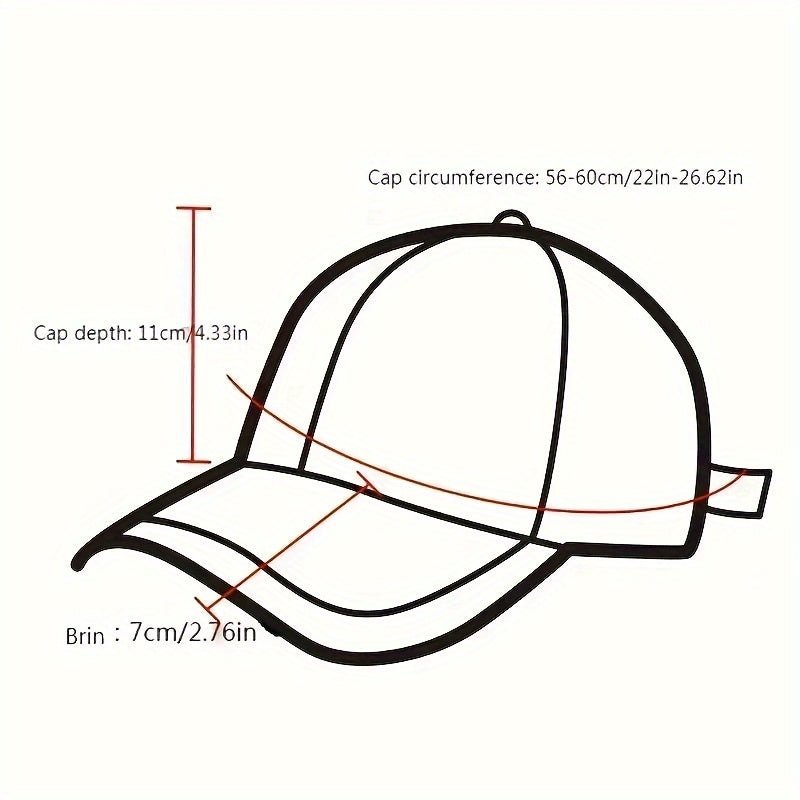 Casquette Baseball Unisexe Brodée – Mesh Respirant Style Snapback/Dad Hat | Accessoire Tendance & Idée Cadeau - L’ÂME URBAINE LIFESTYLE