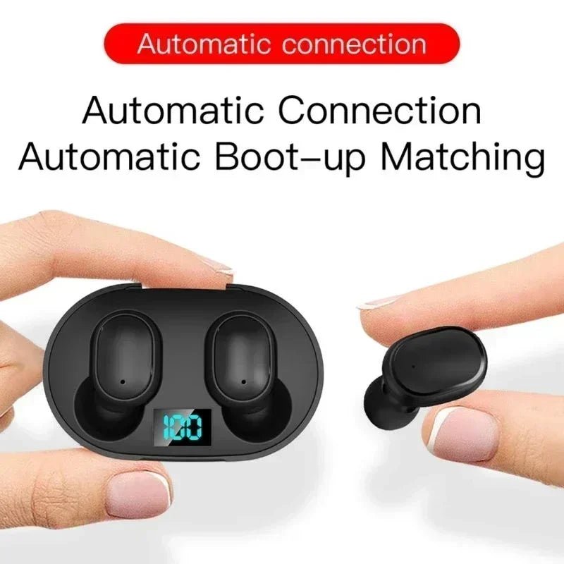 E6S Wireless Bluetooth Earphones TWS Bluetooth Headset Wireless Earbuds Noise Cancelling Earphones with Microphone Headphones - L’ÂME URBAINE LIFESTYLE