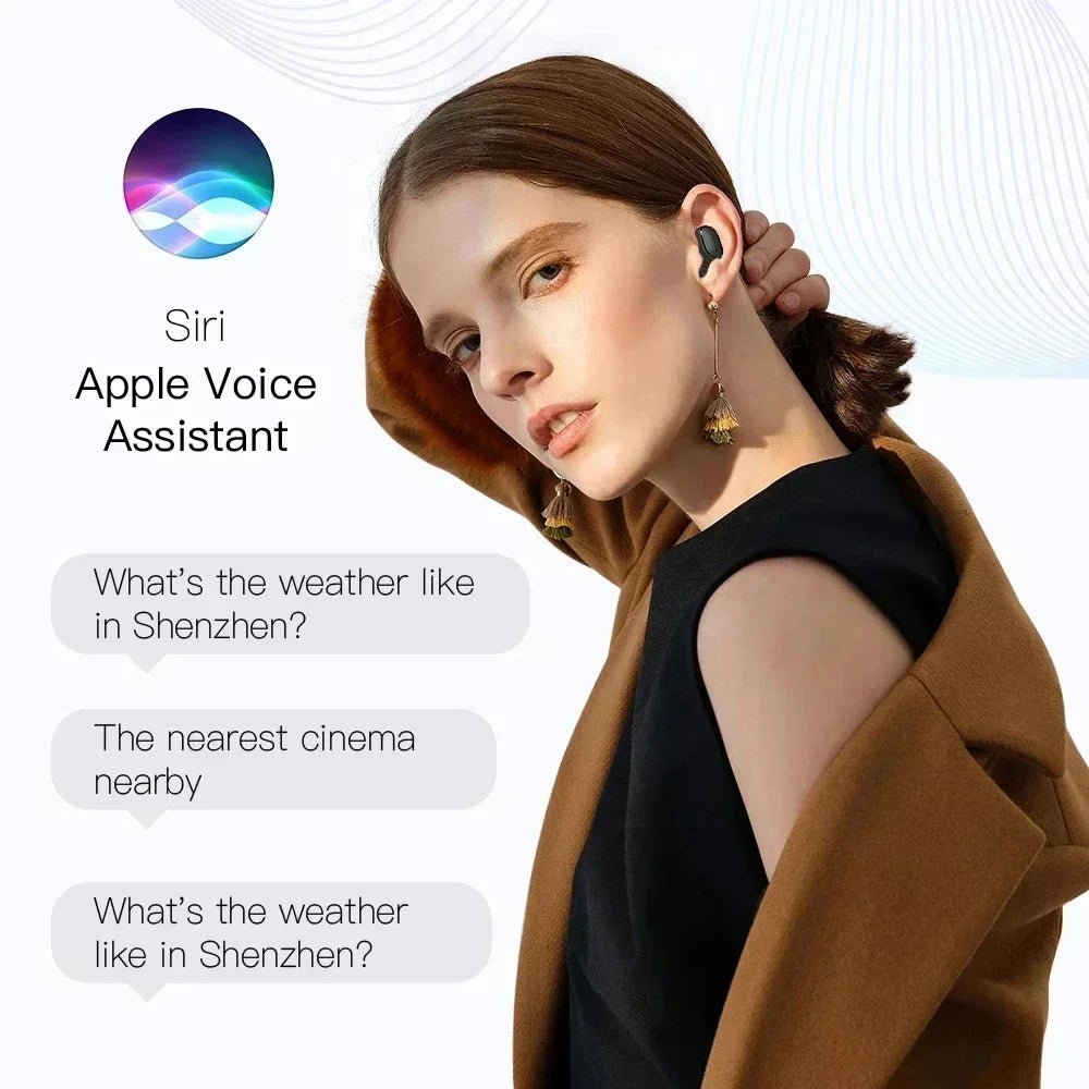 E6S Wireless Bluetooth Earphones TWS Bluetooth Headset Wireless Earbuds Noise Cancelling Earphones with Microphone Headphones - L’ÂME URBAINE LIFESTYLE