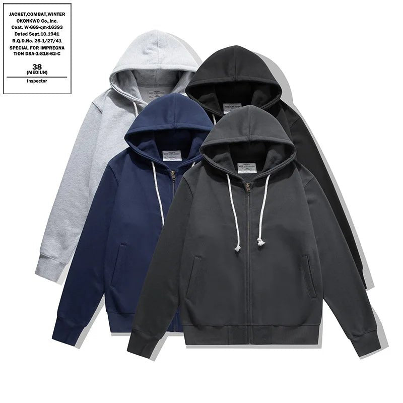 Sweat à Capuche Épais en French Terry 500 GSM: Confort Ultime! - L’ÂME URBAINE LIFESTYLE