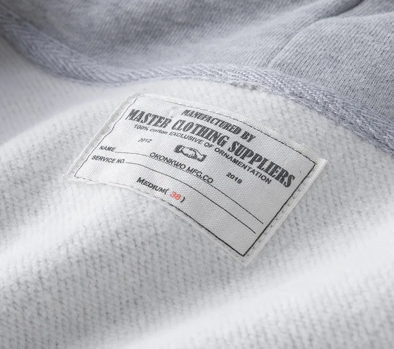 Sweat à Capuche Épais en French Terry 500 GSM: Confort Ultime! - L’ÂME URBAINE LIFESTYLE