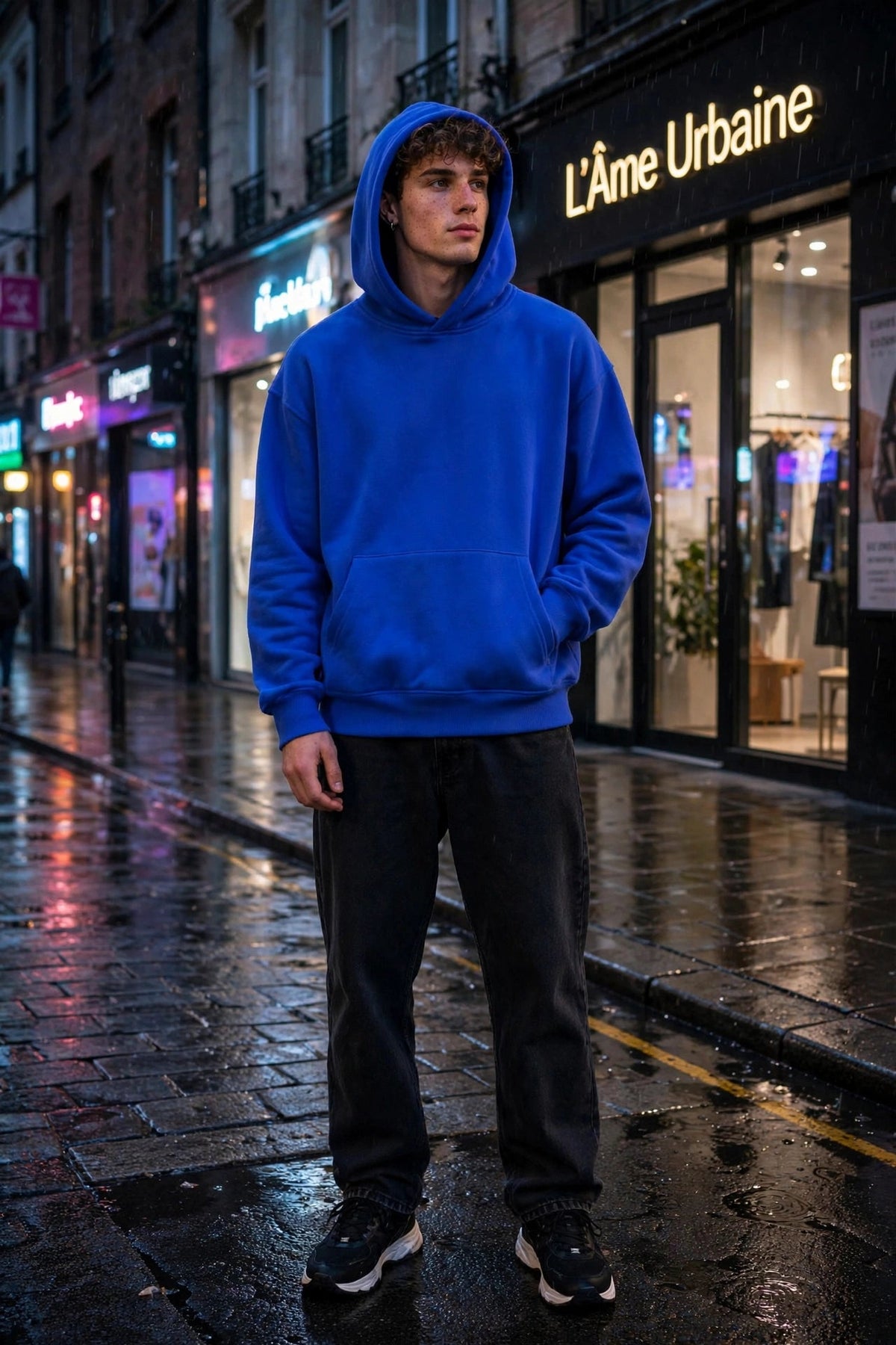 Sweat à capuche Heavyweight 500 GSM pour hommes - Confort ultime assuré! - L’ÂME URBAINE LIFESTYLE