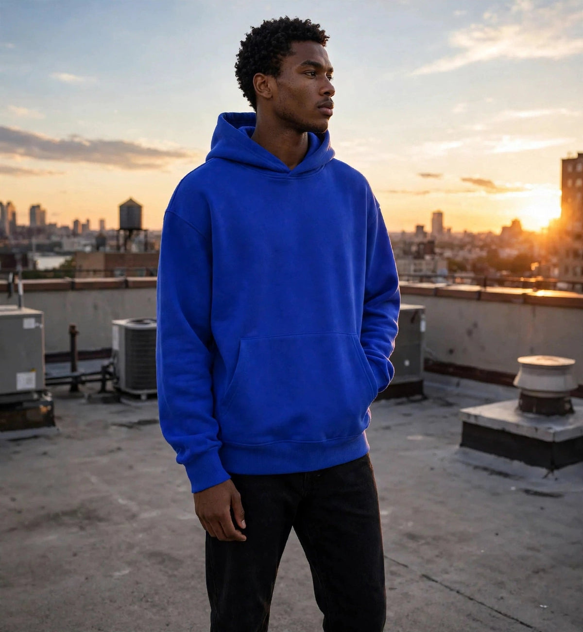 Sweat à capuche Heavyweight 500 GSM pour hommes - Confort ultime assuré! - L’ÂME URBAINE LIFESTYLE