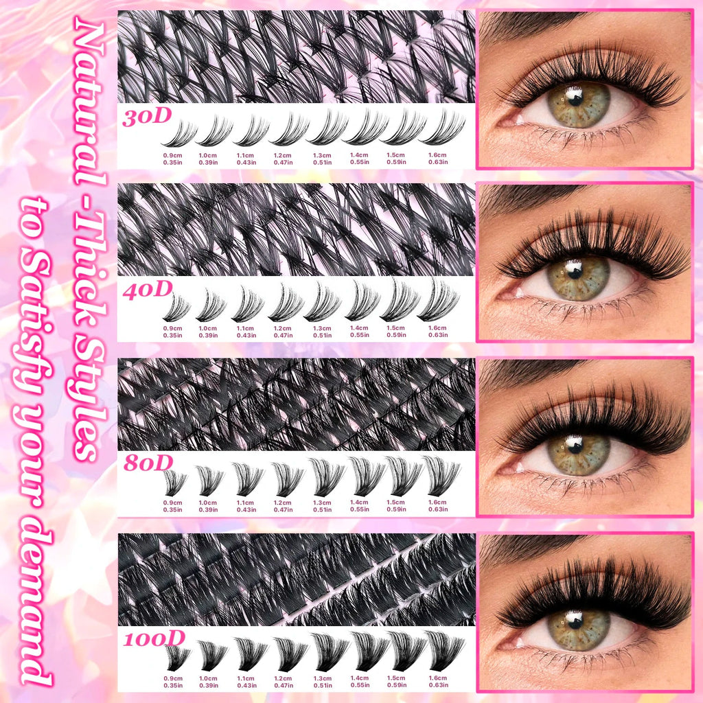 KIT COMPLET D’EXTENSION DE CILS - L’ÂME URBAINE LIFESTYLE