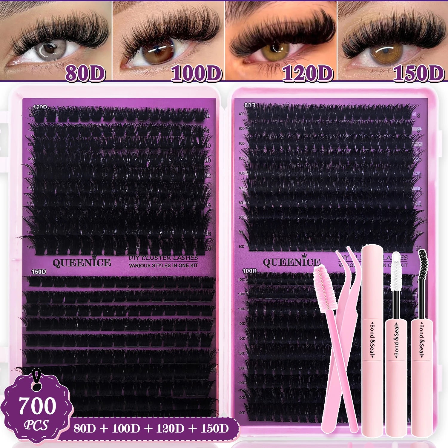KIT COMPLET D’EXTENSION DE CILS - L’ÂME URBAINE LIFESTYLE