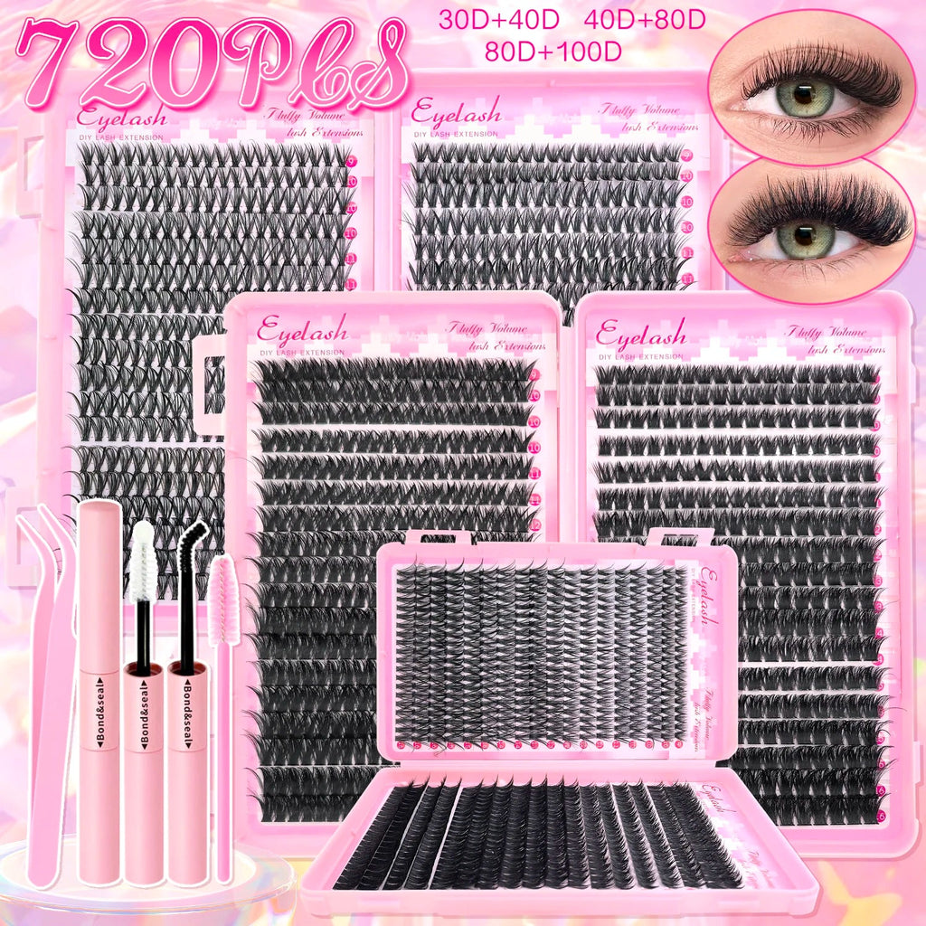KIT COMPLET D’EXTENSION DE CILS - L’ÂME URBAINE LIFESTYLE