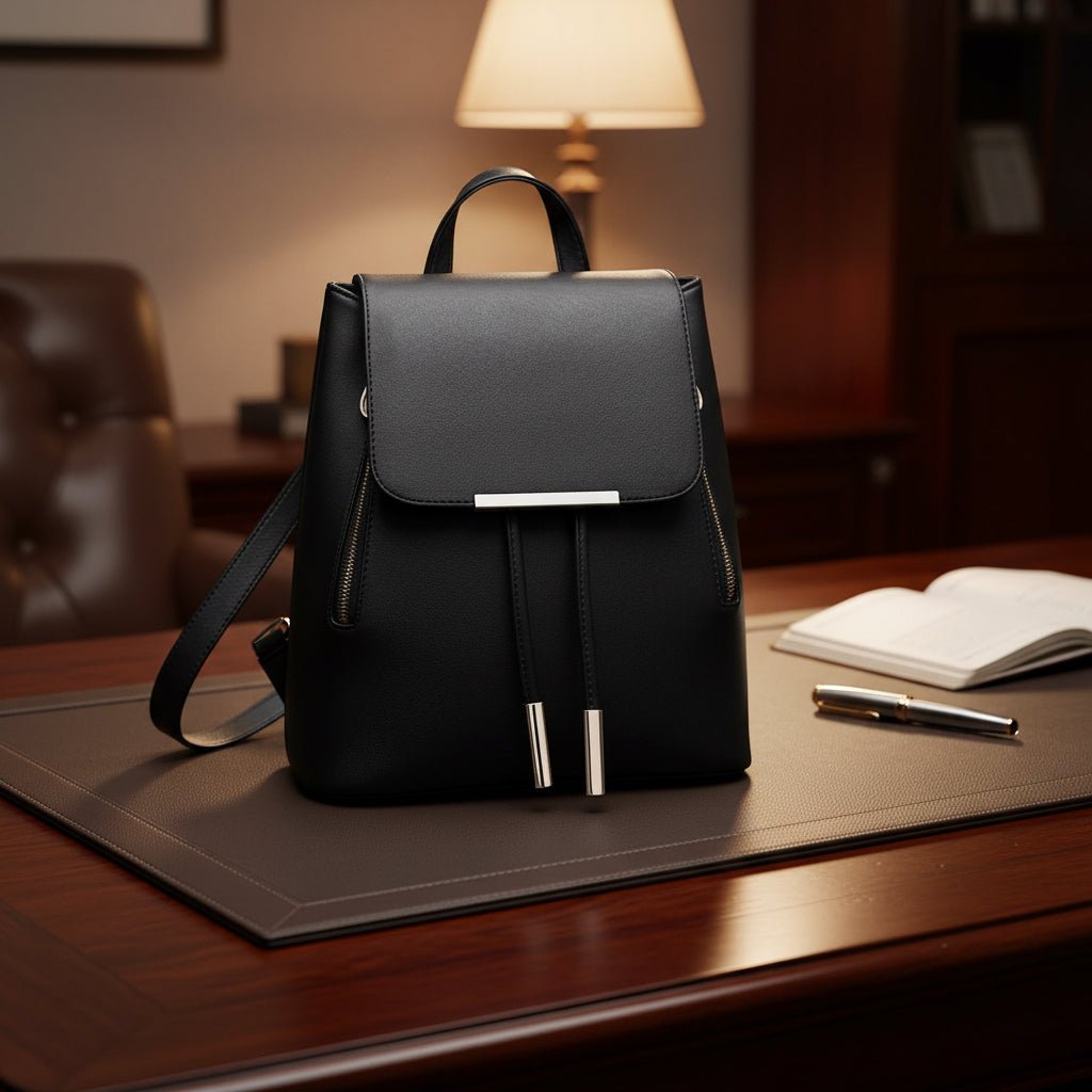 Mini Sac à Dos Femme Preppy – Sac à Rabat Tendance, Format Compact & Polyvalent pour Campus, Collège & Quotidien - L’ÂME URBAINE LIFESTYLE