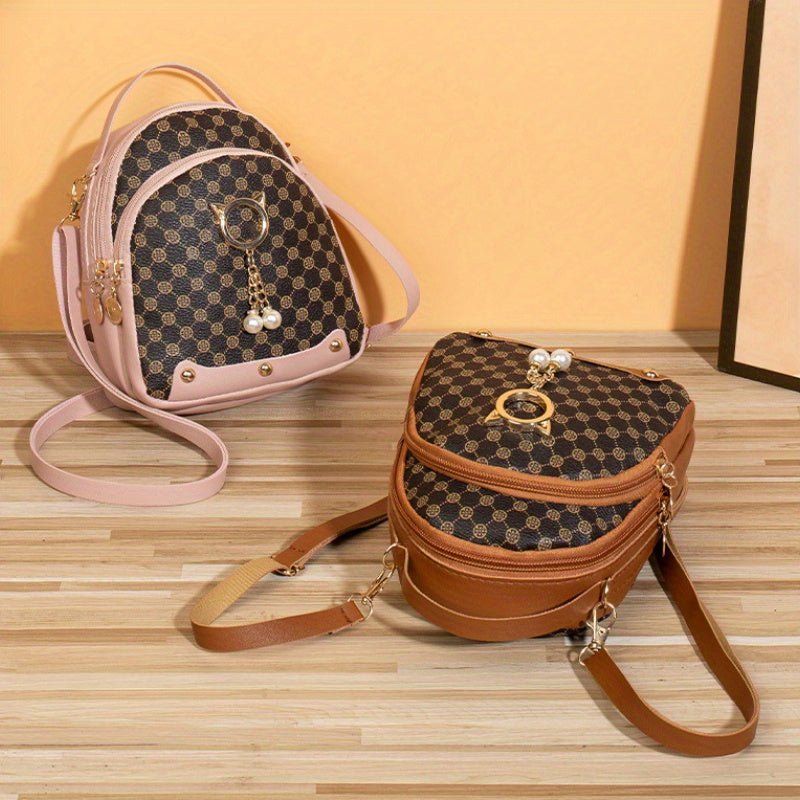 Mini Sac à Dos Femme Tendance – Sac Fashion Compact, Polyvalent & Pratique pour un Look Urbain au Quotidien - L’ÂME URBAINE LIFESTYLE