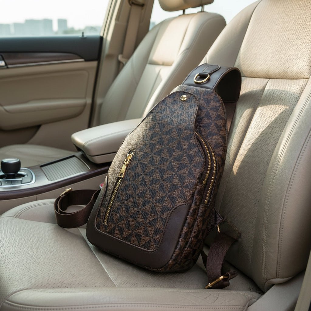 Sac Poitrine Femme Imprimé – Sac Bandoulière Crossbody Tendance & Polyvalent | Mini Sac à Dos Casual - L’ÂME URBAINE LIFESTYLE