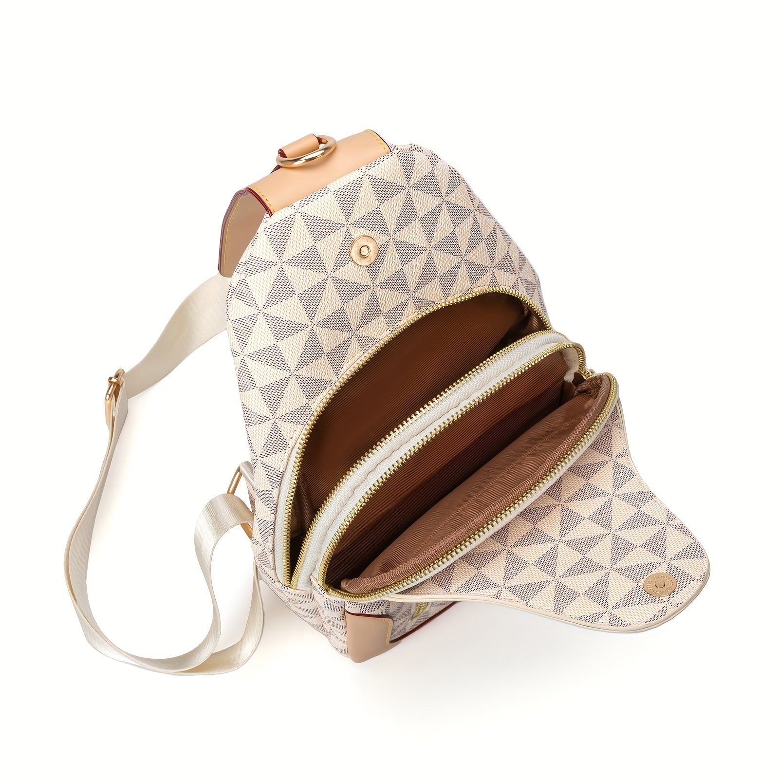 Sac Poitrine Femme Imprimé – Sac Bandoulière Crossbody Tendance & Polyvalent | Mini Sac à Dos Casual - L’ÂME URBAINE LIFESTYLE