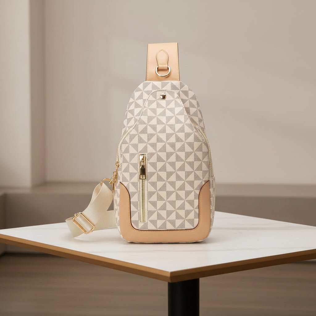 Sac Poitrine Femme Imprimé – Sac Bandoulière Crossbody Tendance & Polyvalent | Mini Sac à Dos Casual - L’ÂME URBAINE LIFESTYLE