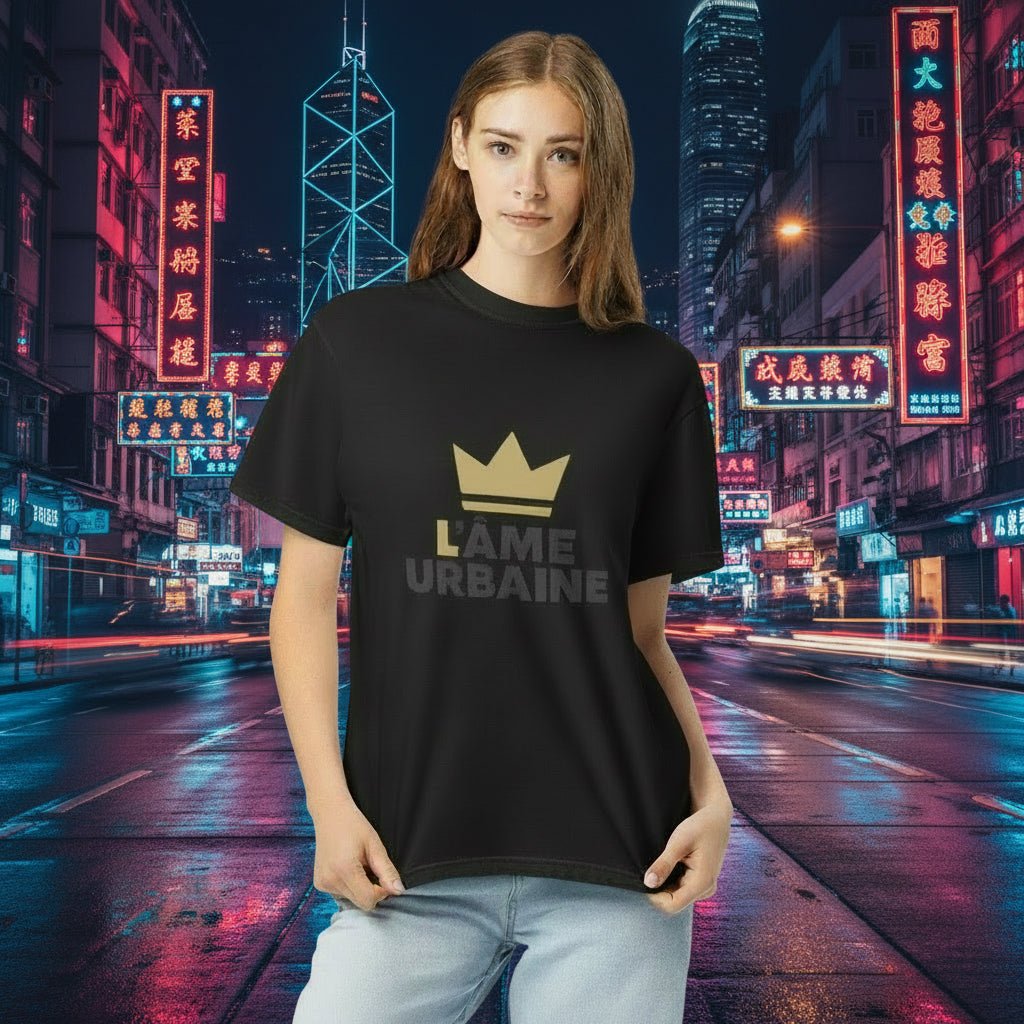 Unisex garment - dyed heavyweight t-shirt - L’ÂME URBAINE LIFESTYLE